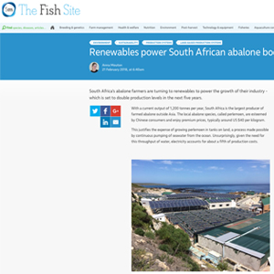 201802 The Fish Site article: Renewables power South African abalone boom by Anna Mouton.