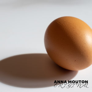 Egg and shadow. Photo by Anna Mouton.