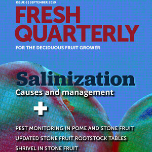 Cover for Fresh Quarterly September 2019 designed by Anna Mouton.
